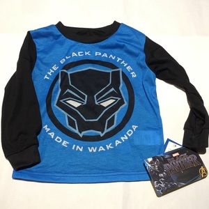 Boy’s Black Panther Night Shirt